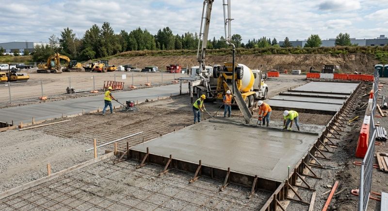 Our team working on Concrete Installation projects in Estes Park, CO