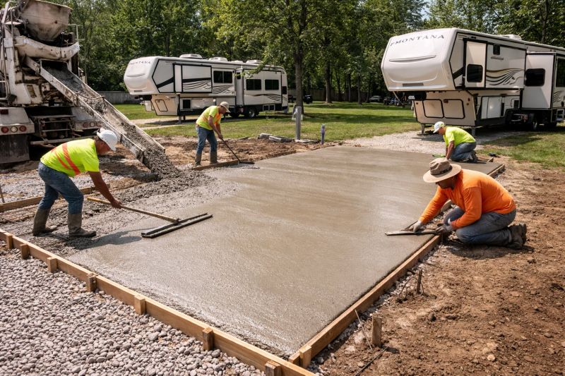 Concrete Installation in Estes Park, CO