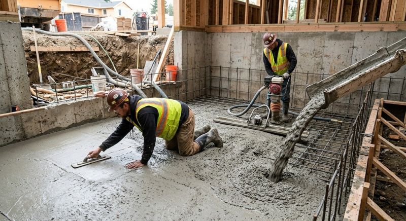 Basement Concrete Installation in Longmont, CO