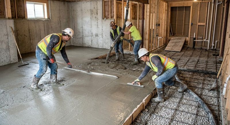 Basement Concrete Pouring in Estes Park, CO