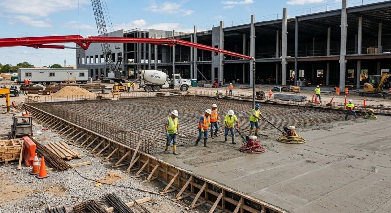 Commercial Slab Construction in Grand Lake, CO
