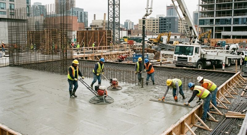 Commercial Slab Construction in Jamestown, CO