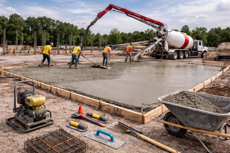 Commercial Slab Construction in Estes Park, CO