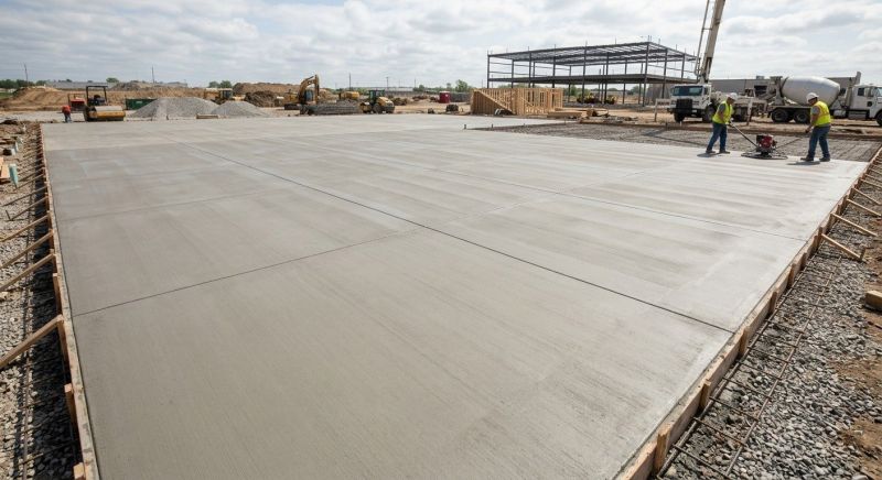 Commercial Slab Installation in Allenspark, CO