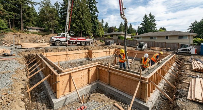 Concrete Foundation Installation in Lyons, CO