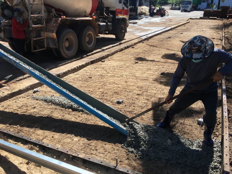Foundation Pouring in Estes Park, CO