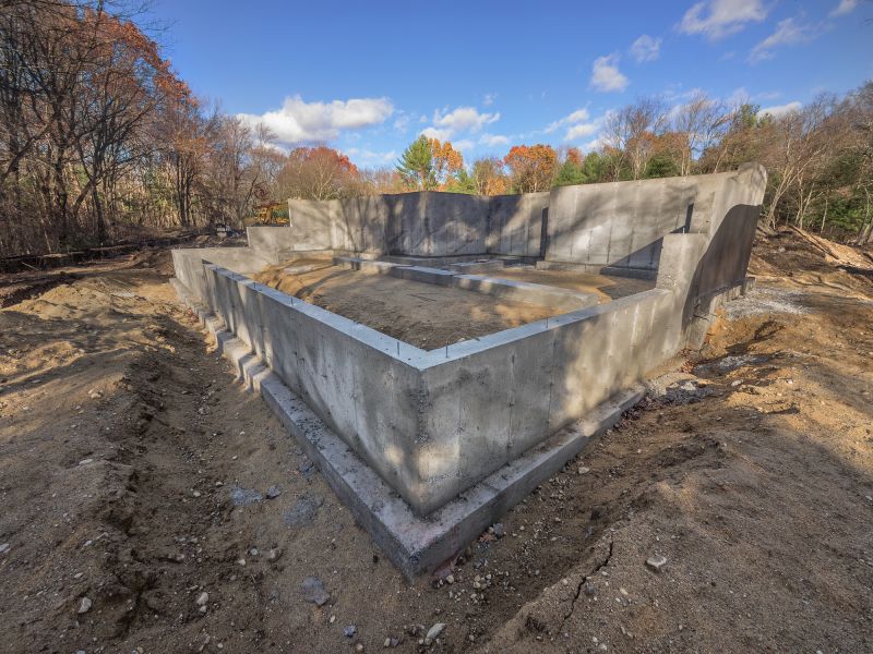 Foundation Wall Pouring in Lyons, CO